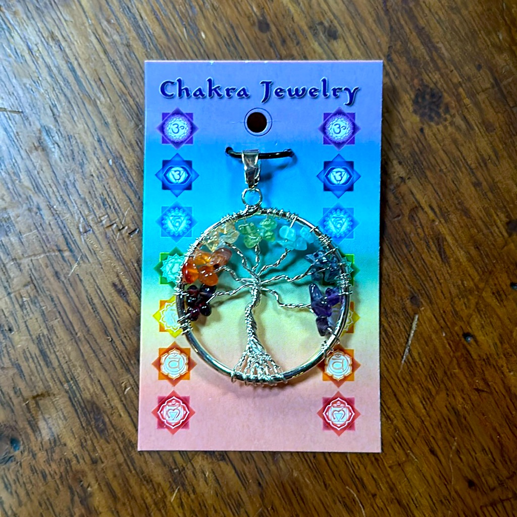 Chakra Tree Of Life Pendant